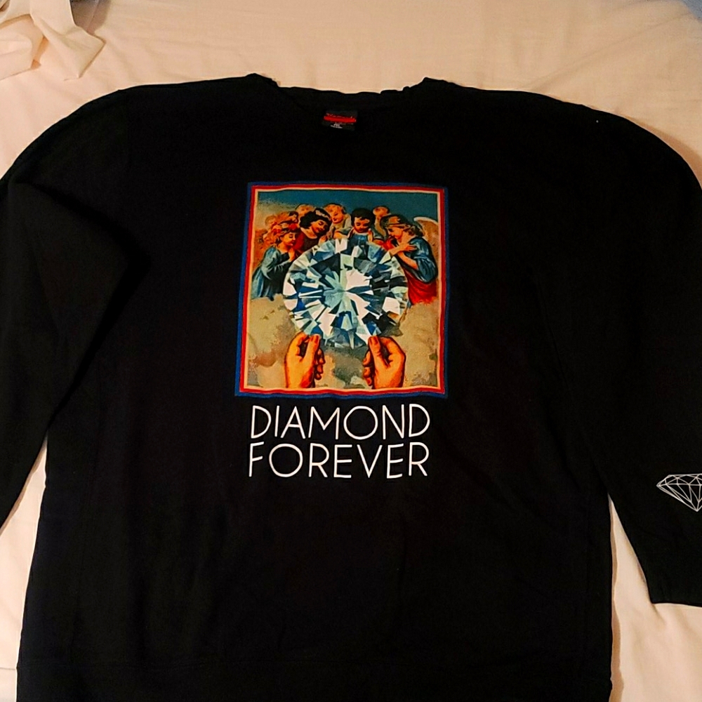 Diamond sweat shirt